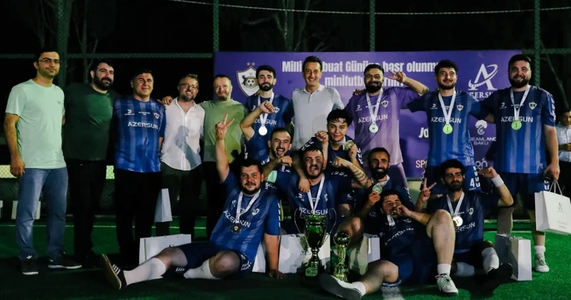 “Apasport”un əməkdaşları futbol turnirinin qalibi oldular