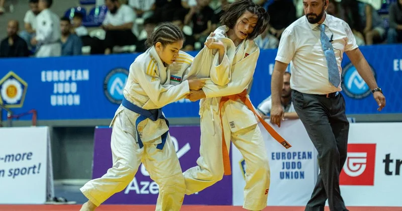 Avropa Cüdo Ümidləri Turnirində U 14 lərin mübarizəsi başa çatıb FOTO