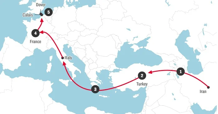 Miqrant, yoxsa İran agenti?
