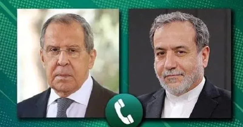 Lavrov və Əraqçi Ukraynanın İran gəmisinə hücumu ilə bağlı vəziyyəti müzakirə ediblər