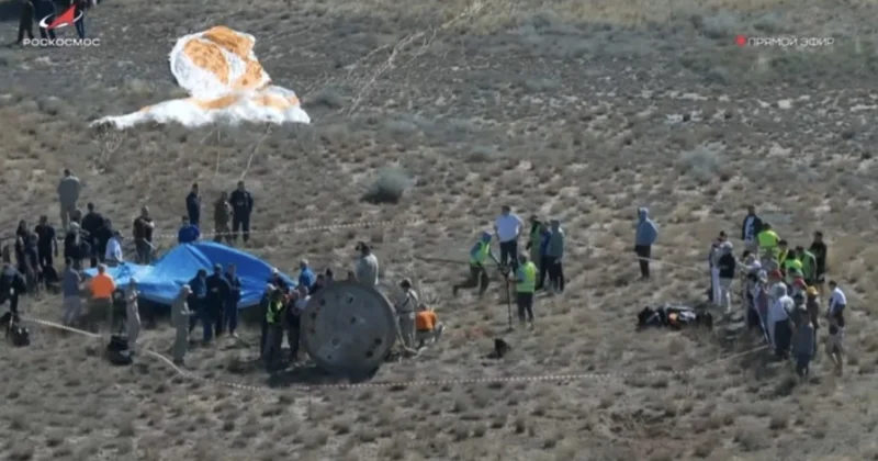 Kosmonavtlar 8 aydan sonra kosmosdan Yerə qayıtdılar