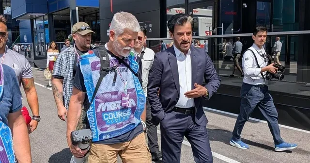 Çexiya prezidenti Formula 1 trasında fotoqraf oldu