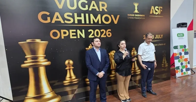 “Vugar Gashimov Open 2026” beynəlxalq turnirinin açılışı olub FOTO