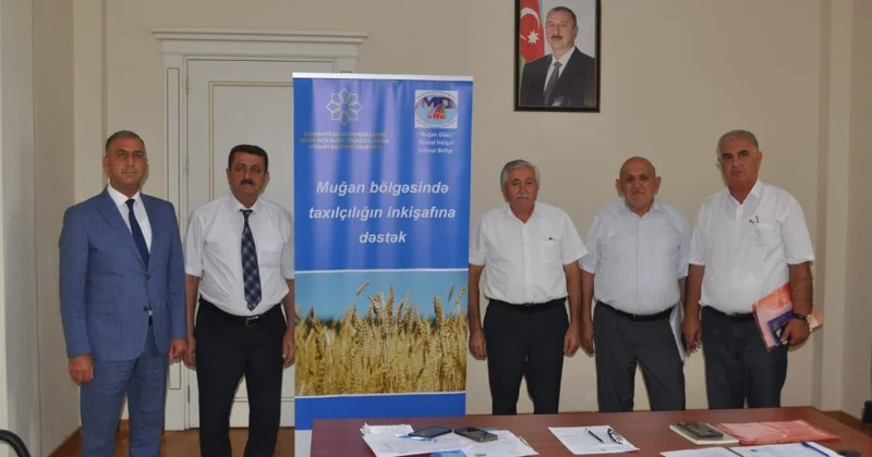 “Muğan bölgəsində taxılçılığın inkişafına dəstək” layihəsi yekunlaşdı FOTOLAR