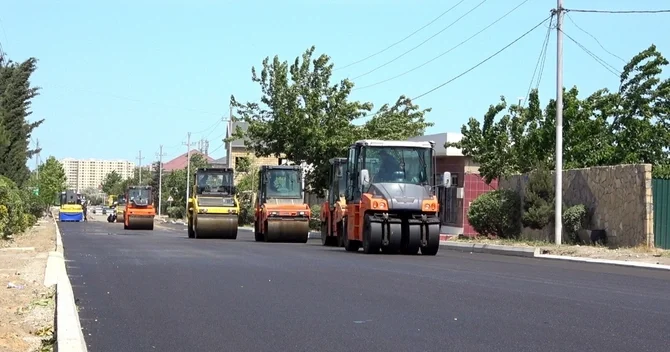 Abşeronda bu ərazidə yollar TƏMİR OLUNACAQ