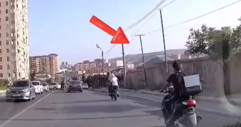 Moped sürən azyaşlılarla bağlı XƏBƏRDARLIQ VİDEO