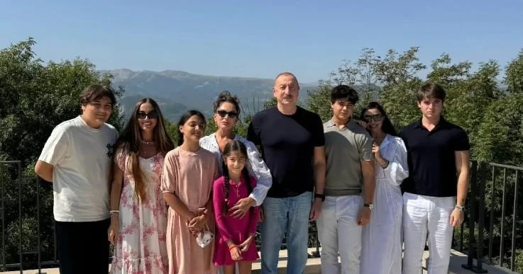 Prezident ailəsinin yeni fotoları