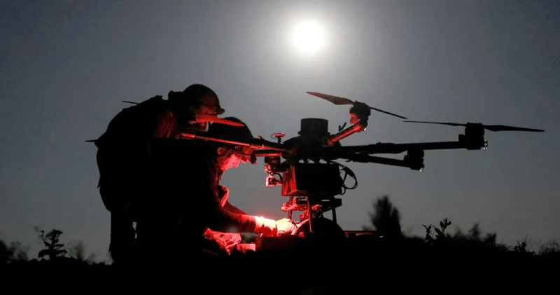 Sky News Ukraynanın gizli dron istehsalı zavoduna giriş əldə etdi (FOTO)