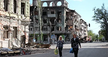 Donetskdən Kiyevə qaçmağı bacaran Martanın dedikləri..?