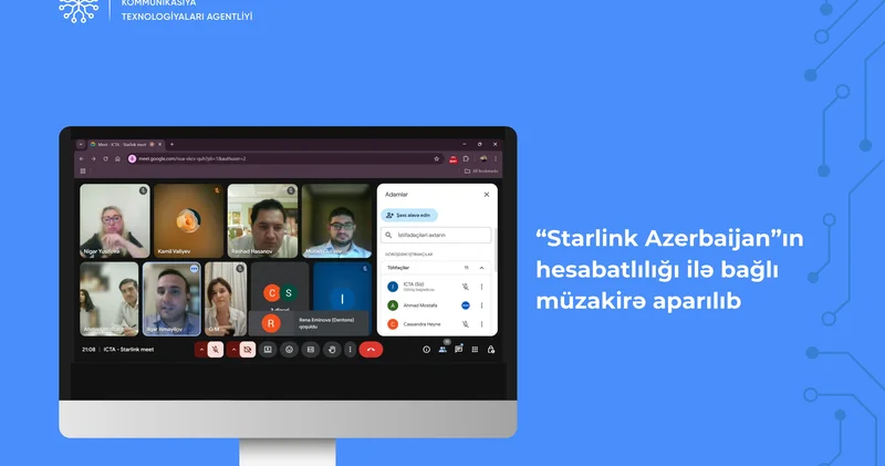 “Starlink Azerbaijan”ın hesabatlılığı ilə bağlı müzakirə aparılıb