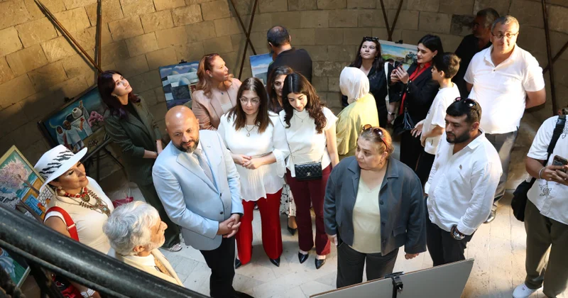 Qala Qoruğunda Xalq rəssamı Əşrəf Heybətovun “Doğma Qala” adlı fərdi sərgisi açılıb