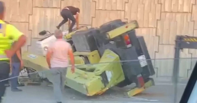 Bakıda ağır qəza Tıxac yarandı