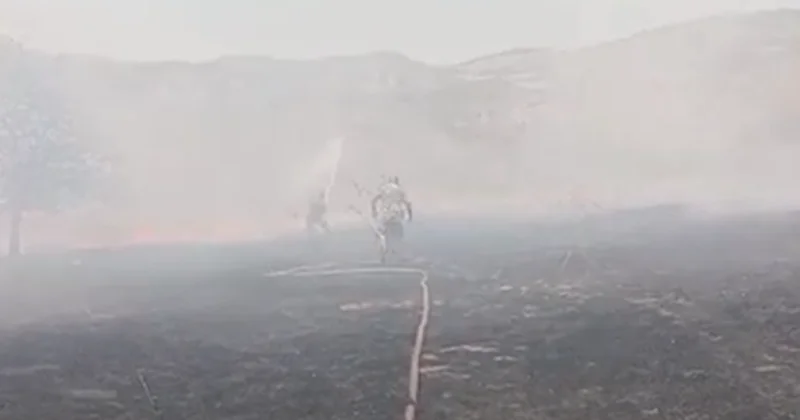 Xocavənd və Ağdərədəki yanğının söndürülməsinə helikopter cəlb edildi VİDEO