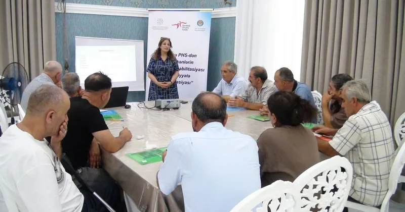 Füzulidə mina və PHS dən zərərçəkmiş şəxslərlə layihə çərçivəsində sonuncu psixososial dəstək görüşü keçirilib