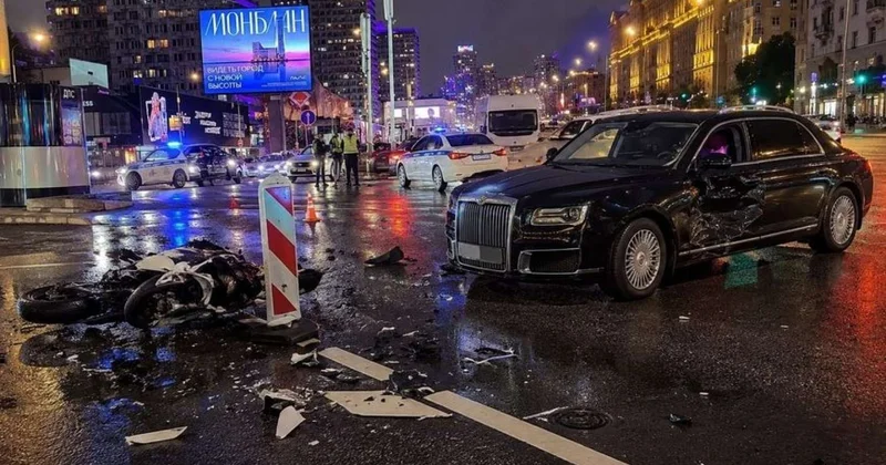 Rusiyalı məşhur siyasi lider lüks avtomobili ilə qəza etdi