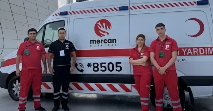 Ceki Çanın Bakıdakı film çəkilişlərinin tibbi tərəfdaşı Mərcan Hospital olub ®