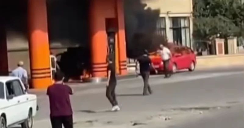 Elə riskə getdi ki, faciənin qarşısını aldı Video
