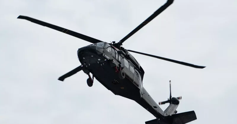 В США упал военный вертолет