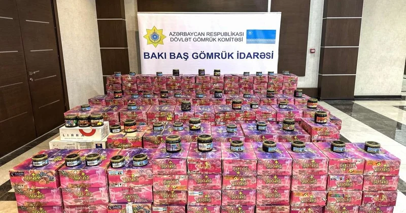 Qaradağda 4 mindən çox qəlyan tütünü qanunsuz dövriyyədən çıxarılıb