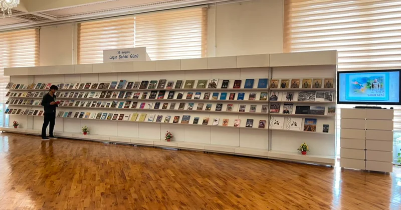 Milli Kitabxanada “26 avqust Laçın şəhəri Günü” sərgisi təqdim olunub
