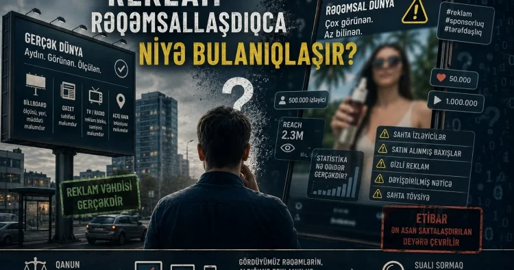 Reklam rəqəmsallaşdıqca niyə bulanıqlaşır?
