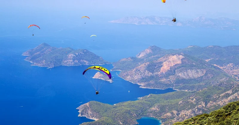Fethiye: Həyəcanlı yamac paraşütündən müxtəlif fəaliyyətlərədək zəngin səyahət təcrübəsi FOTOLAR