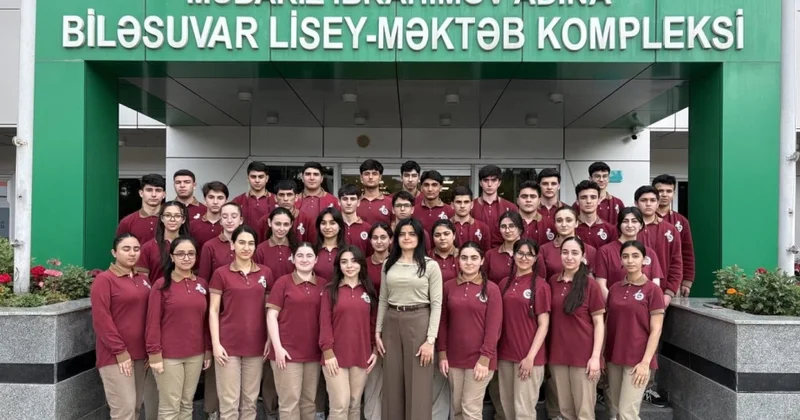Biləsuvar Bağça Məktəb Lisey Kompleksinin bütün məzunları tələbə adını qazanıb