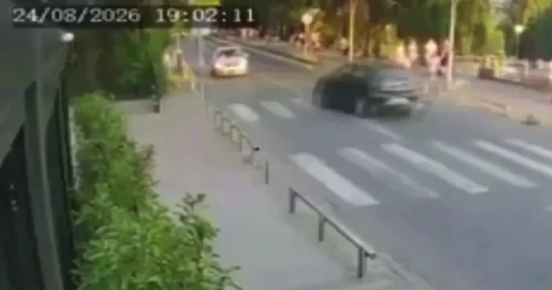Sürücülük vəsiqəsi olmayan gənc beş yaşlı qızın ölümünə səbəb oldu VİDEO