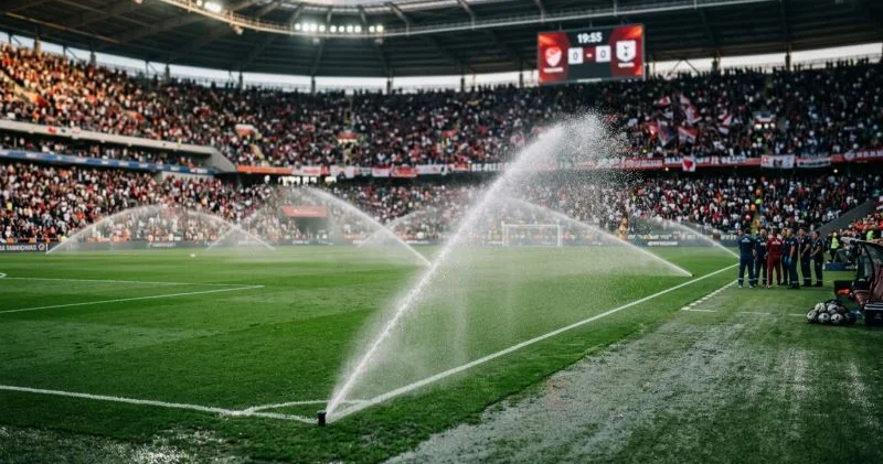 Matçdan əvvəl futbol meydançası niyə sulanır? Səbəbi təəccübləndirəcək