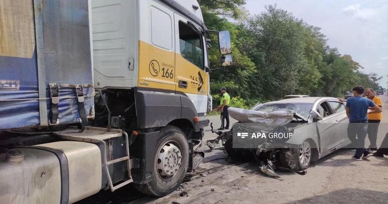 ДТП в Шабранском районе: погибли водитель и пассажир ФОТО