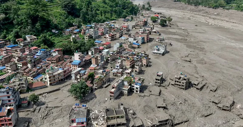 Nepalda baş verən daşqın səbəbindən 157 nəfər ölüb