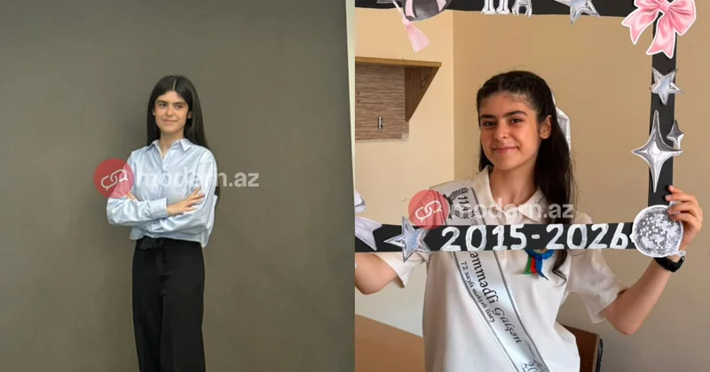 Ən gənc tələbə 621 bal topladı: Xaricdə özümü inkişaf etdirib ölkəmə qayıdacam