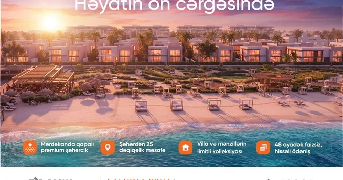 Mardi Mekan Estate : dəniz kənarında yaşamağın tam vaxtıdır