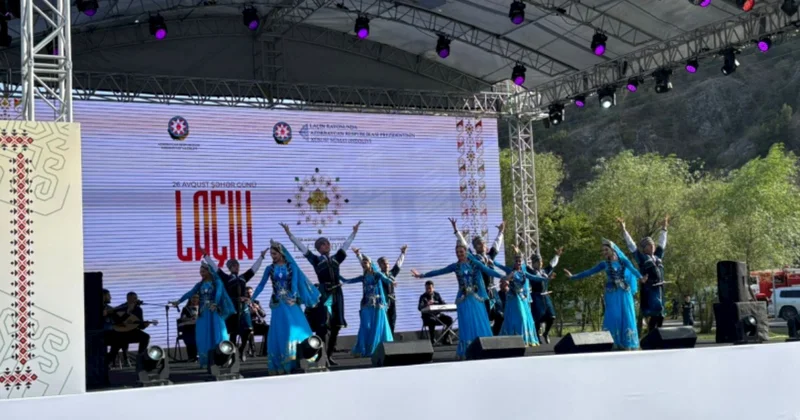 Laçın Şəhər Günü münasibətilə xüsusi konsert proqramı təşkil edilib FOTOLAR
