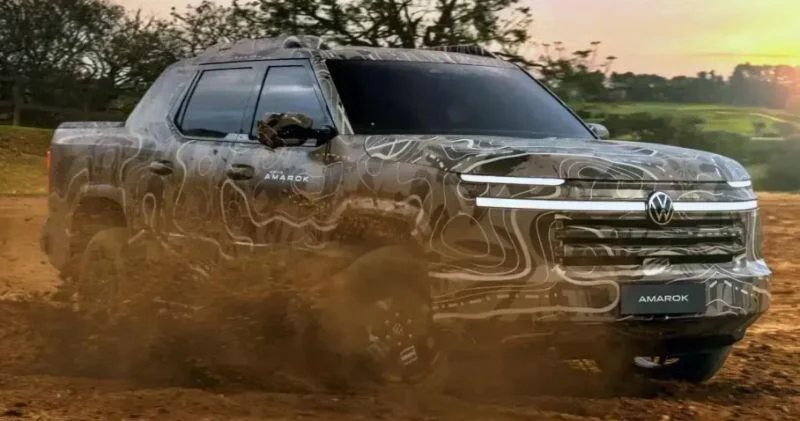 Volkswagen готовит новый пикап Amarok ФОТО
