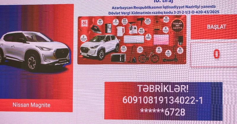 “AL, QAZAN!” stimullaşdırıcı lotereyanın 10 cu turunun qalibləri müəyyənləşib