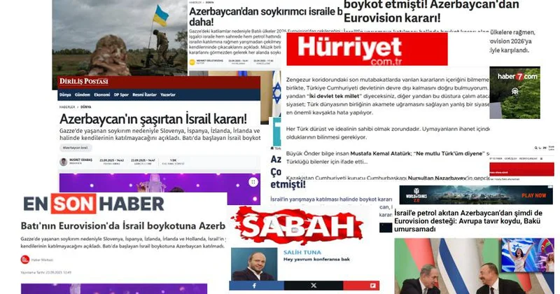 Türkiyə mediasında yayılan DEZİNFORMASİYALAR Qardaş ölkə mətbuatı Azərbaycandan NƏ İSTƏYİR? TƏHLİL