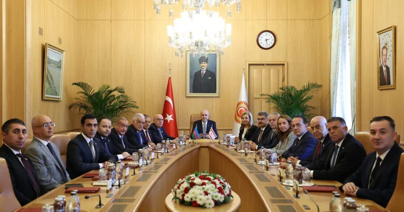Numan Kurtulmuş Azərbaycan, Türkiyə və ŞKTC dostluq qrupu nümayəndələrini qəbul edib