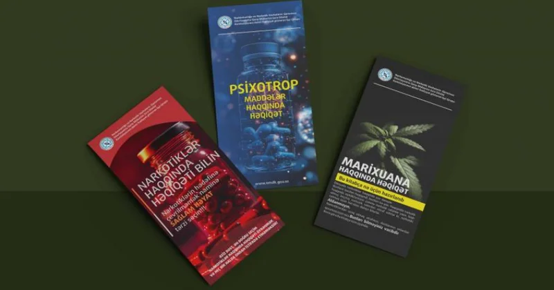 Antinarkotik təbliğatı və təşviqatı işlərinin gücləndirilməsi məqsədilə yeni çap məhsulları hazırlanıb