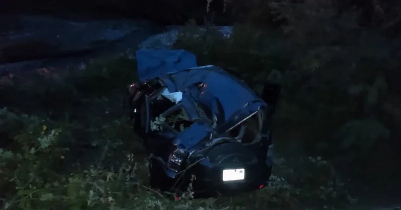 Xaçmazda toydan qayıdanlar ağır qəzaya düşdülər Altı yaralı var