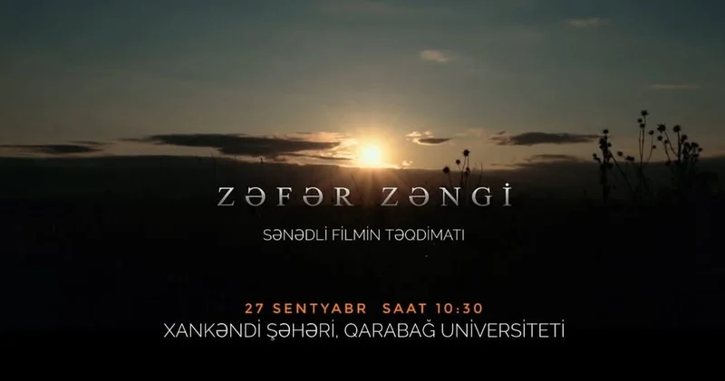 Zəfər zəngi sənədli filminin təqdimatı olacaq