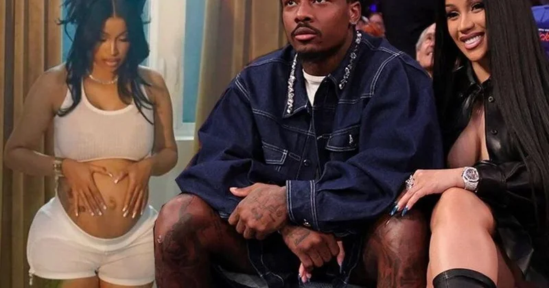Cardi B yeni hamiləlik fotosunu paylaşıb