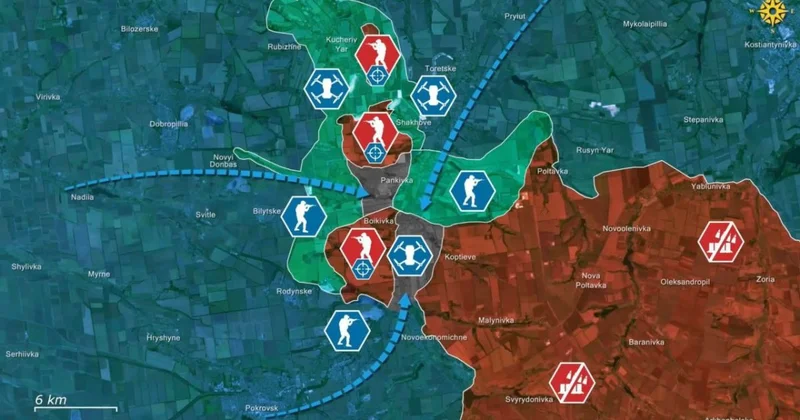 Ukrayna 3 istiqamətdə Rusiyanı mühasirəyə aldı