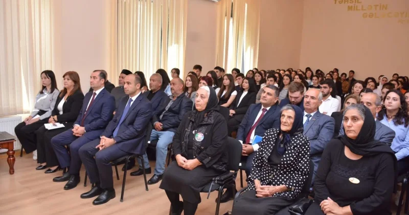 ADPU nun Şamaxı filialında Anım Günü milli qürur günümüzdür! mövzusunda tədbir keçirilib