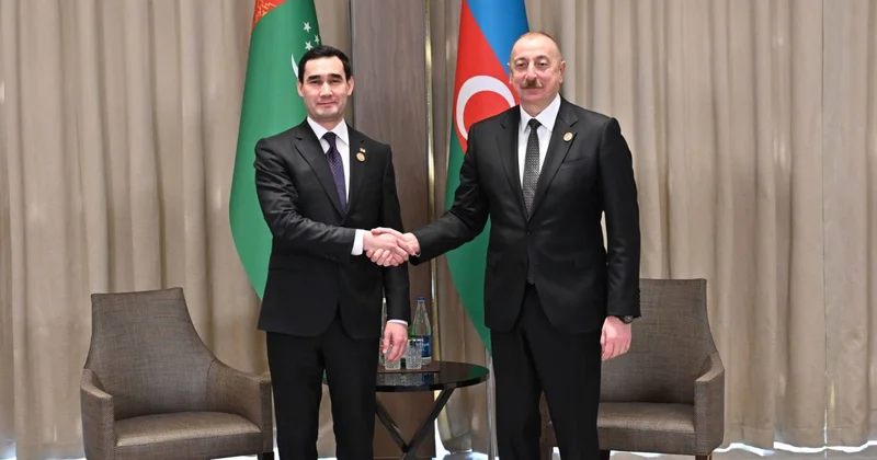 İlham Əliyev Berdiməhəmmədova məktub göndərdi