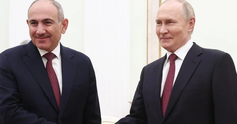 Sizi Moskvada görməyə çox şadıq Putindən Paşinyana
