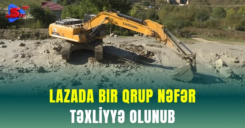Lazada bir qrup nəfər təxliyyə olunub