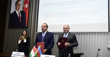 DSK ilə Tacikistan Respublikasının Prezidenti yanında Statistika Agentliyi arasında Anlaşma Memorandumu imzalanıb FOTOLAR