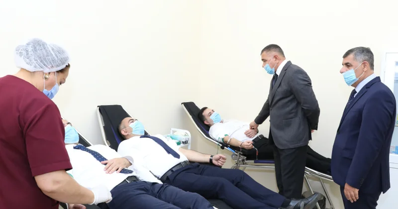 XRİTDX də Peşə Bayramı ilə bağlı qanvermə aksiyası keçirilib
