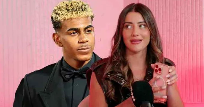 Lamin Yamalın eks sevgilisi futbolçunu ağ yuyub qara sərdi